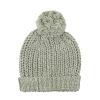 FOX & FINCH Green Rib Beanie