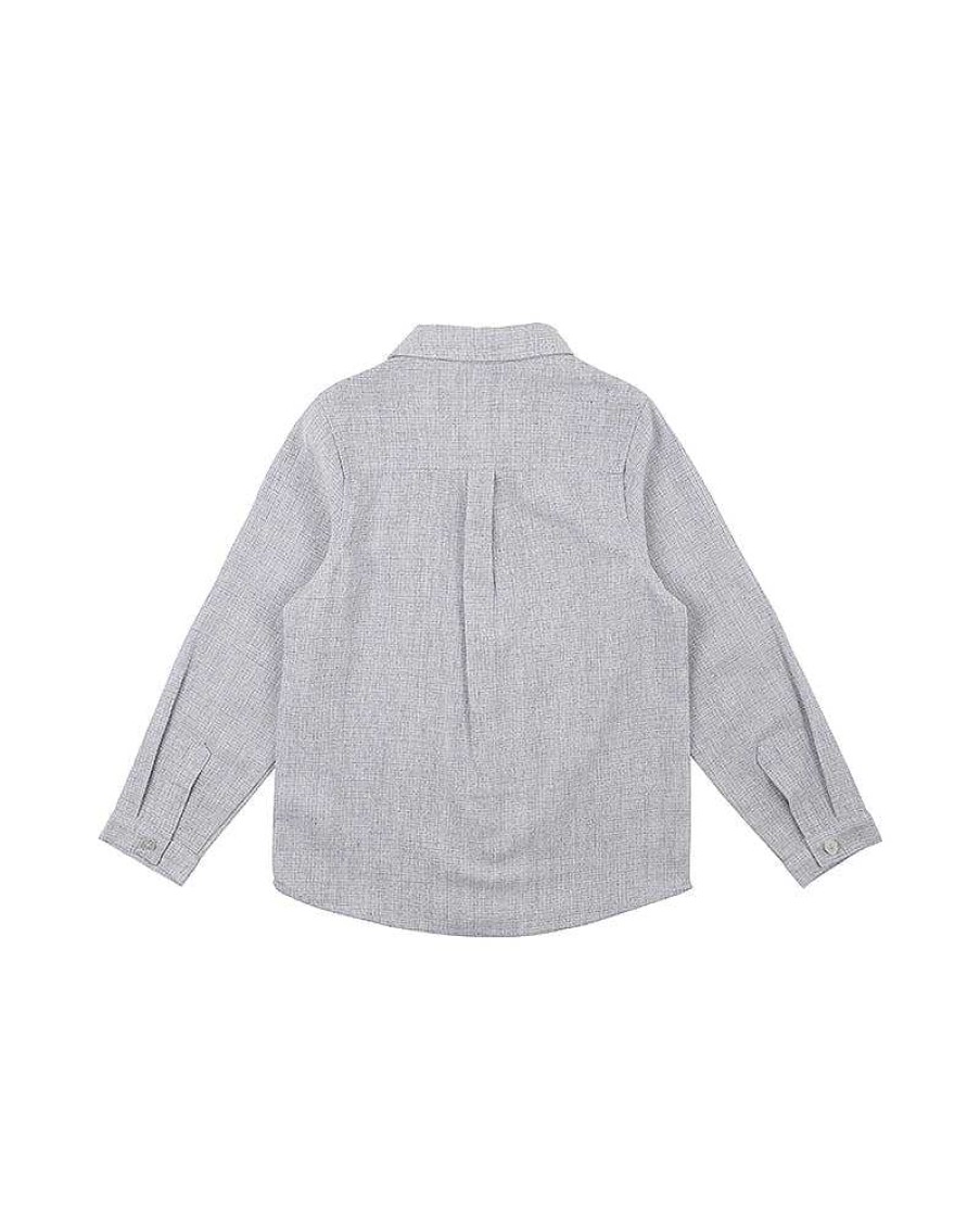 BEBE Albert Ls Check Shirt 3-7Yrs