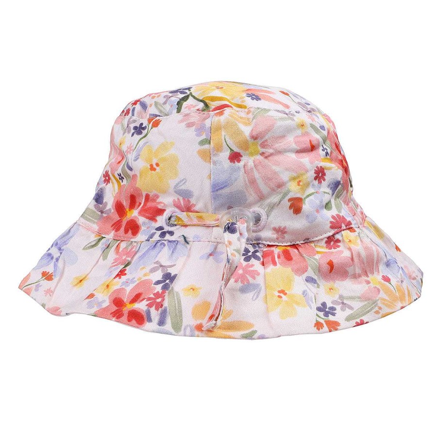 BÉBÉ Sofia Floral Sun Hat