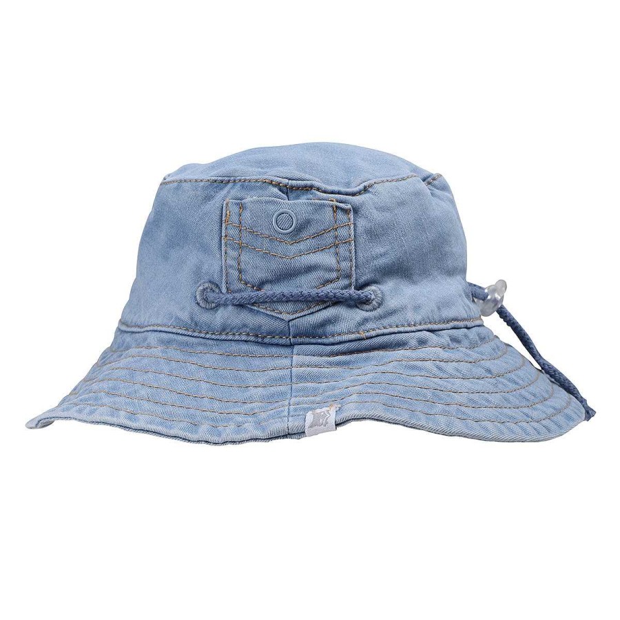 FOX & FINCH Boys Denim Sun Hat