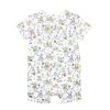 WHITE LABEL Mae Organic Short Sleeve Romper