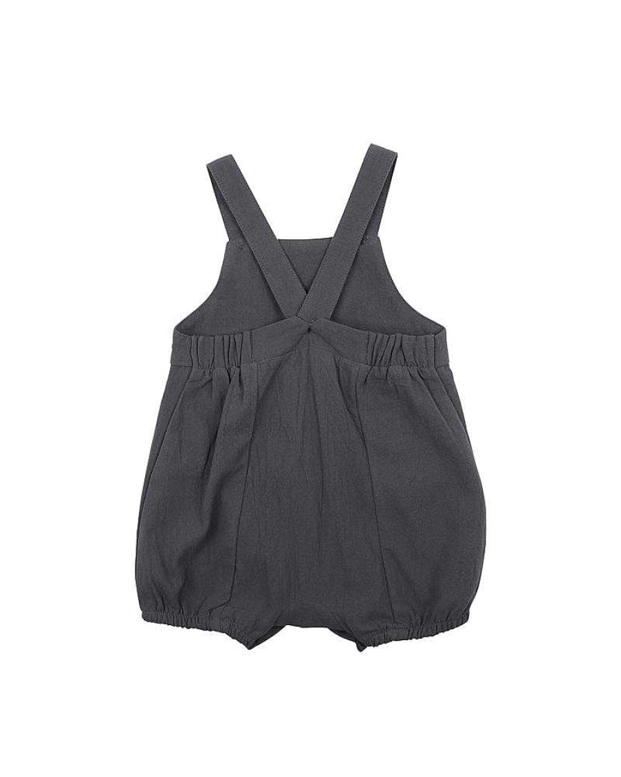 BEBE Calvin Woven Romper