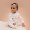 WHITE LABEL Pink Pointelle Onesie