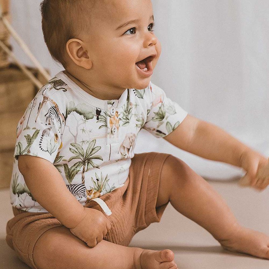 BÉBÉ Lucas Henley Bodysuit