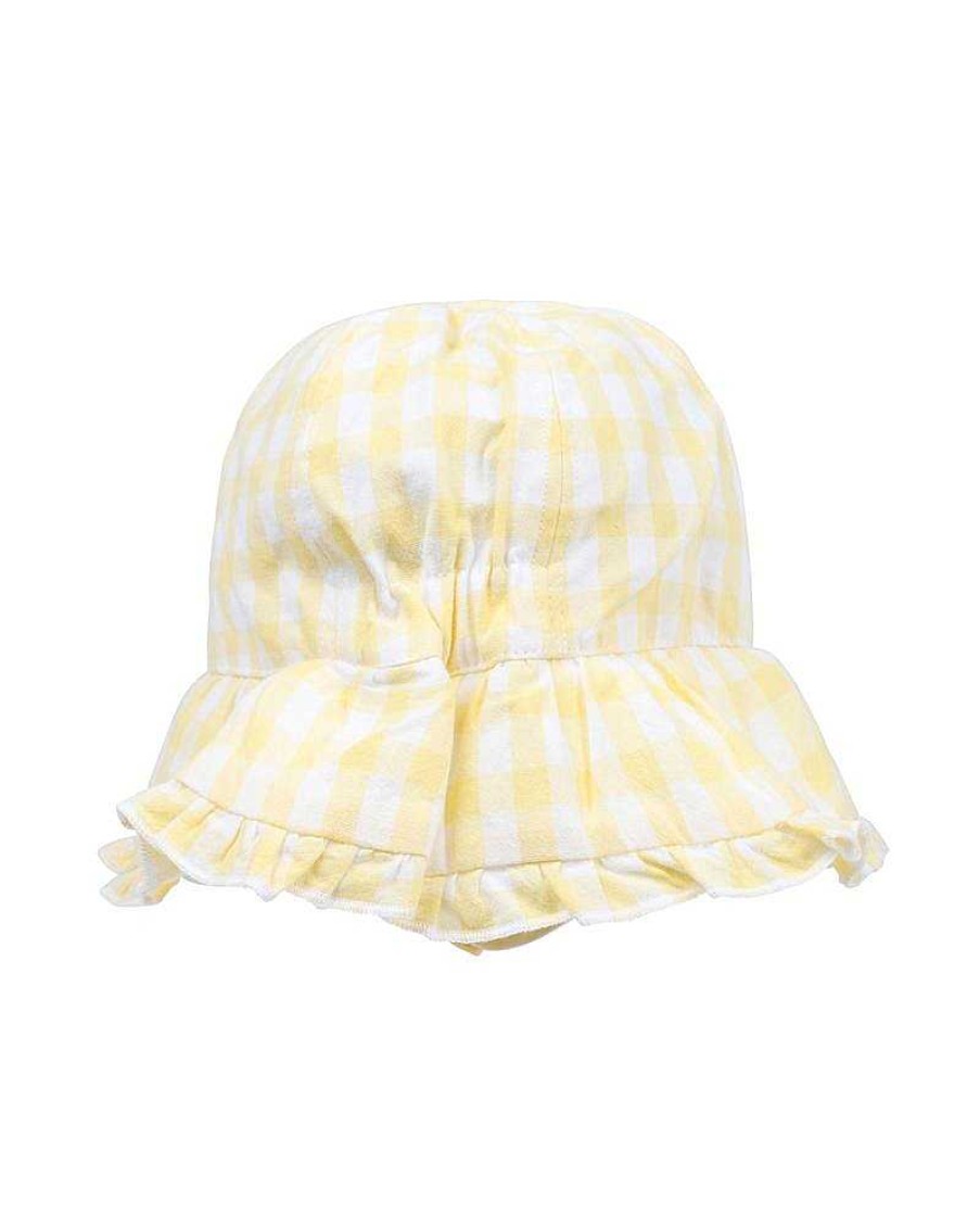 BEBE Peggy Gingham Sun Hat