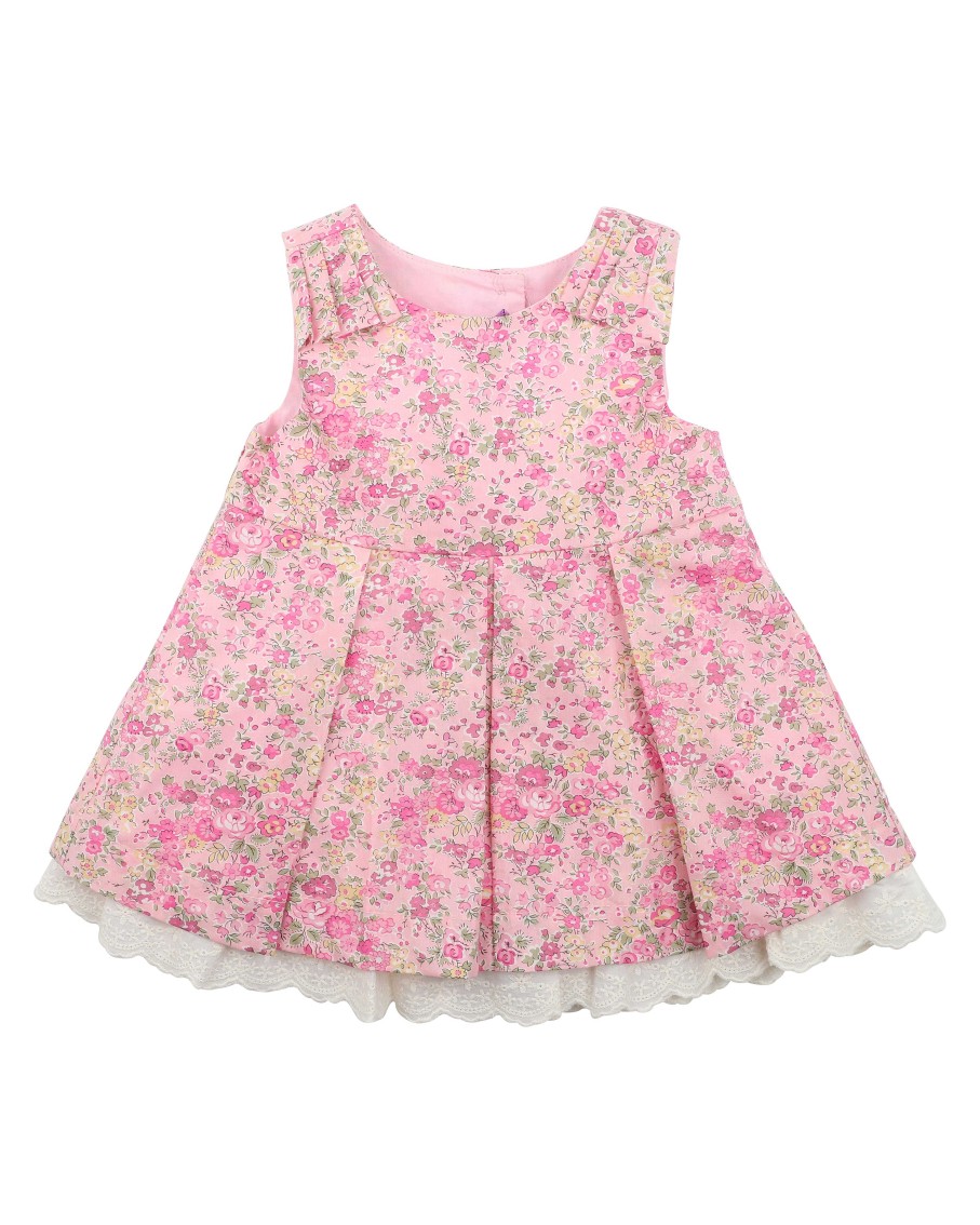 BÉBÉ Liberty Lace Sun Dress Tatum Pink