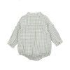 BEBE Jude Gingham Shirt Bodysuit