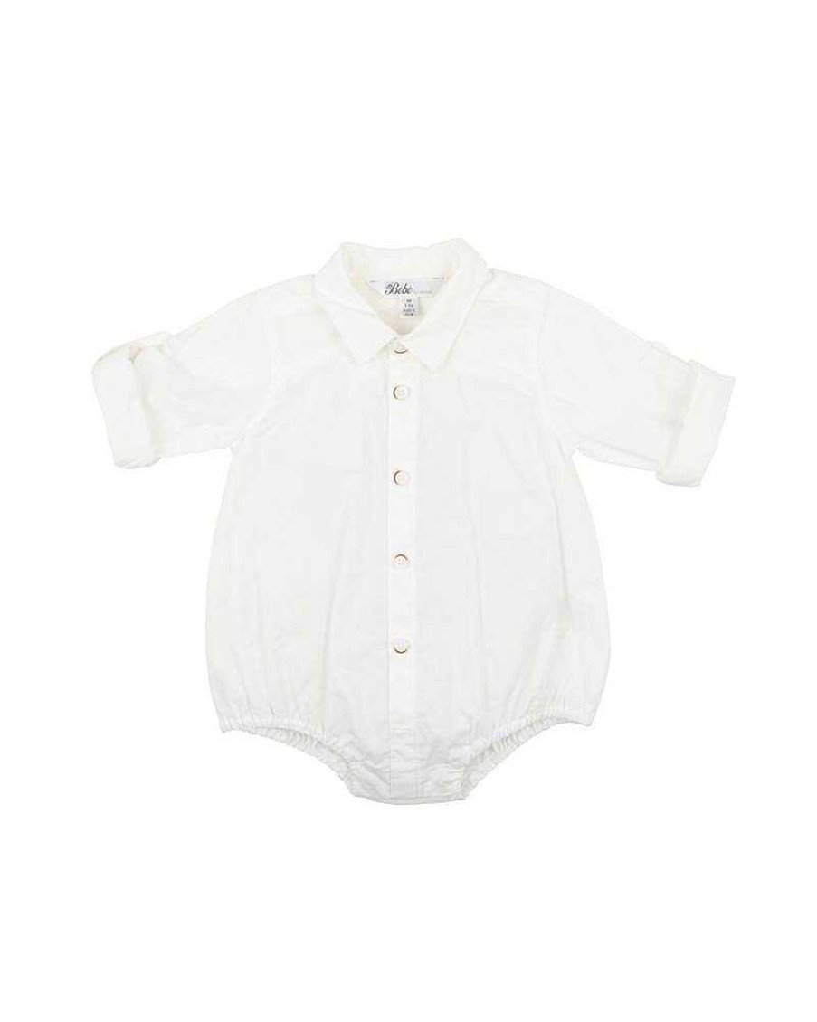 BEBE Jude Ivory Shirt Bodysuit