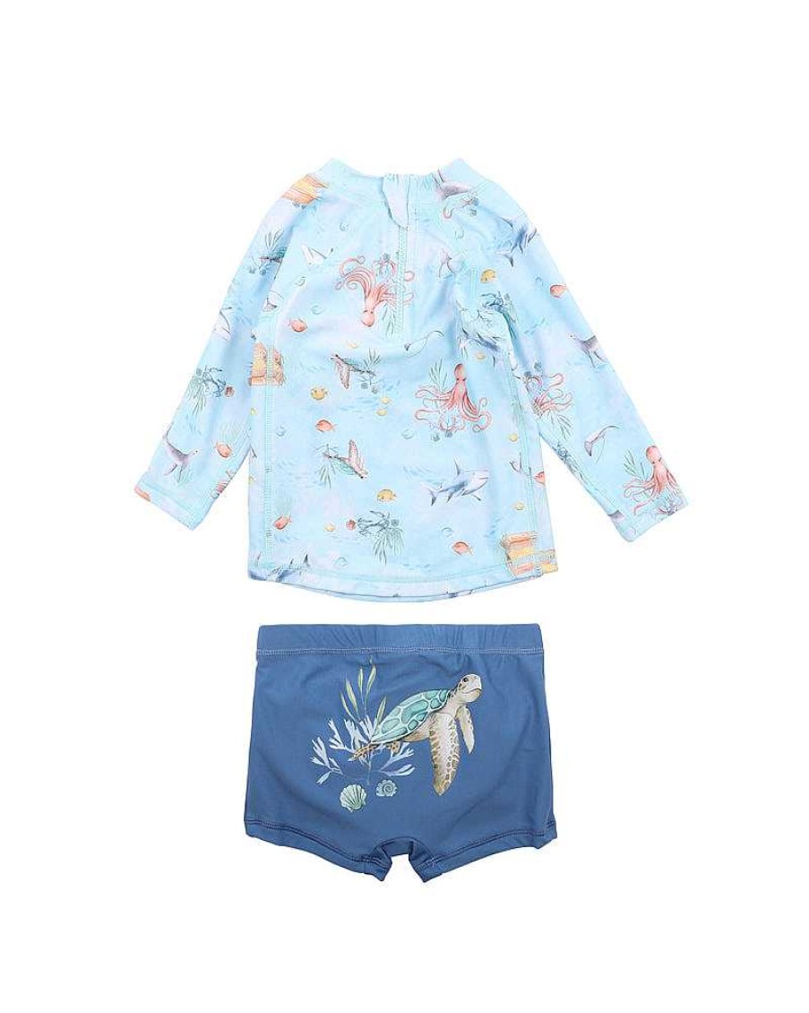 MINIHAHA Flinn 2Pc Swim Set