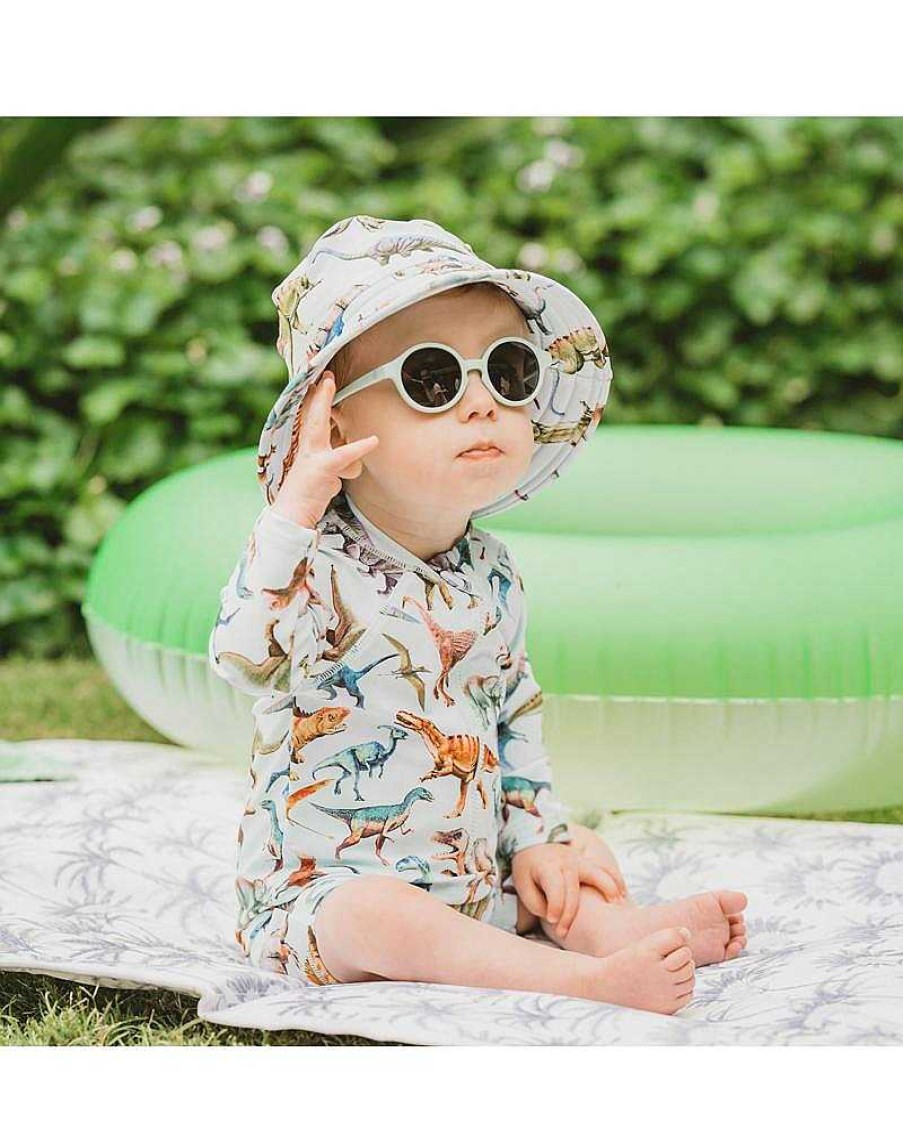 MINIHAHA Rex Print Ls Sunsuit