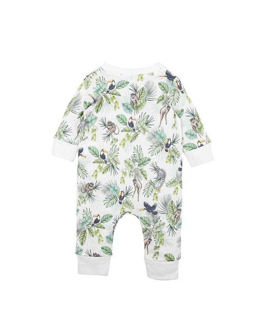 BEBE Milo Ls Zip Romper