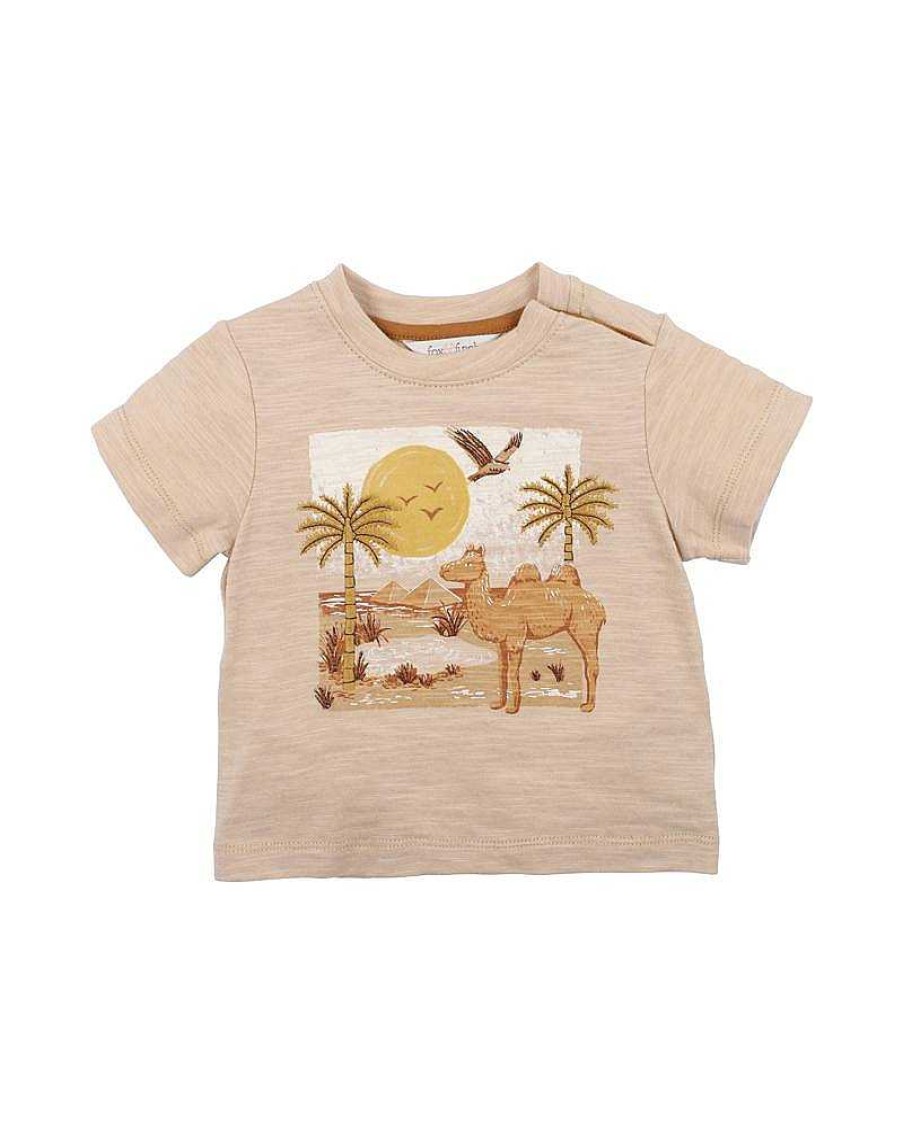 FOX & FINCH Desert Camel Tee