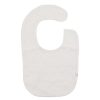 BÉBÉ Spot Layette Reversible Velcro Bib