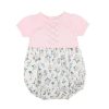 BEBE Liberty Knit Bodice Romper