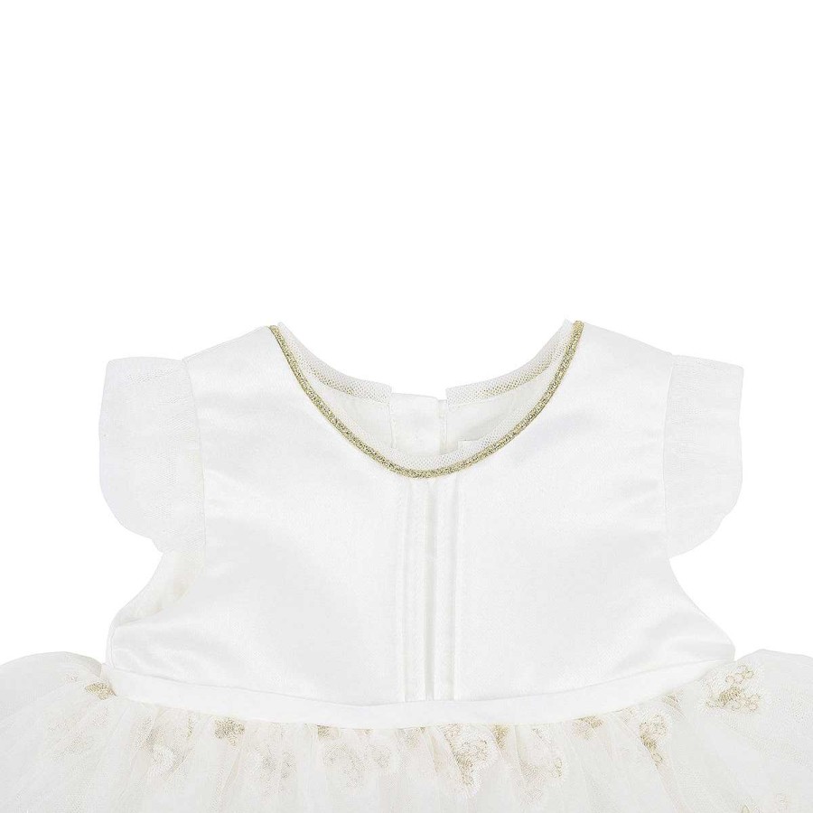 BÉBÉ Butterfly Overlay Romper