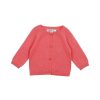 Minihaha Coral Pointelle Cardigan