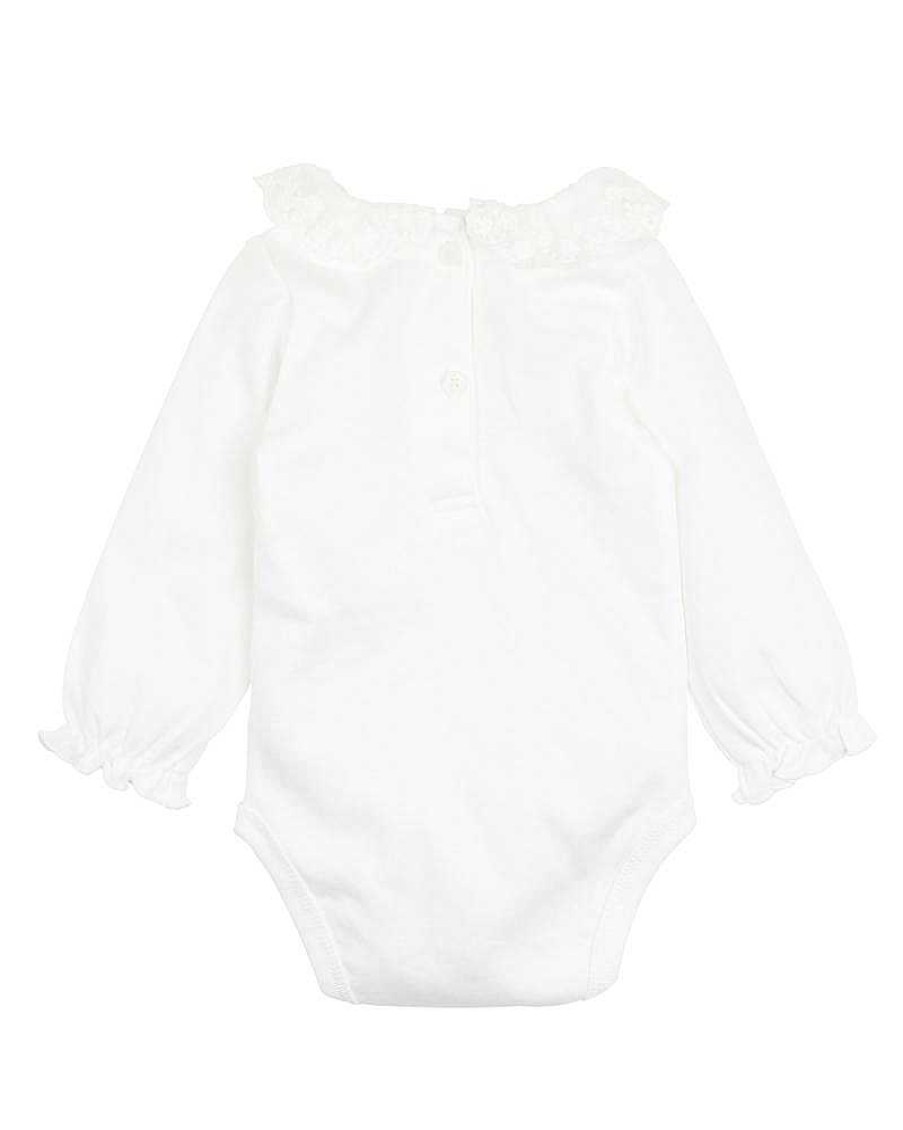 BEBE Ciara Lace Collar Bodysuit