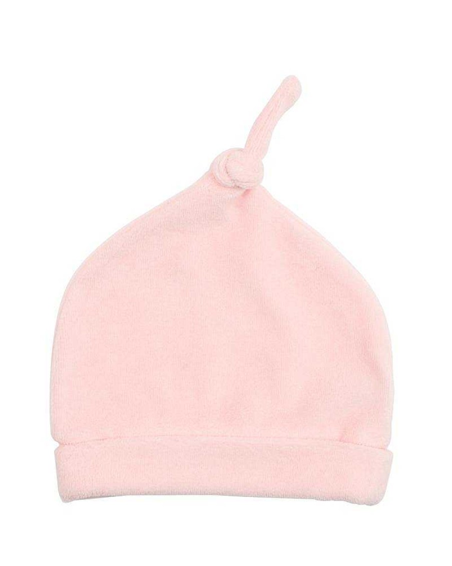 BEBE Ciara Velour Knot Hat