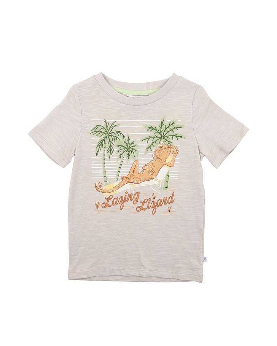 FOX & FINCH Lounging Lizard Tee 3-7Yrs