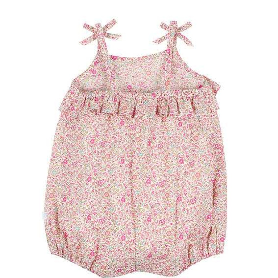 BÉBÉ Liberty Woven Frill Romper