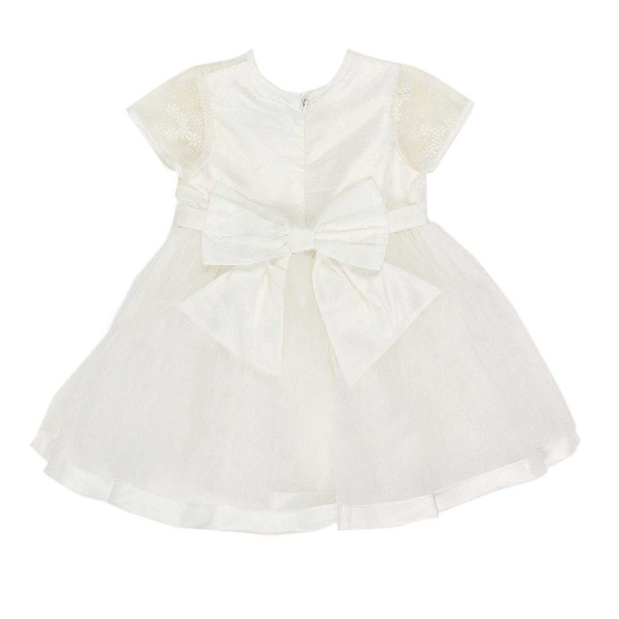 BÉBÉ Organza Dress With Bow