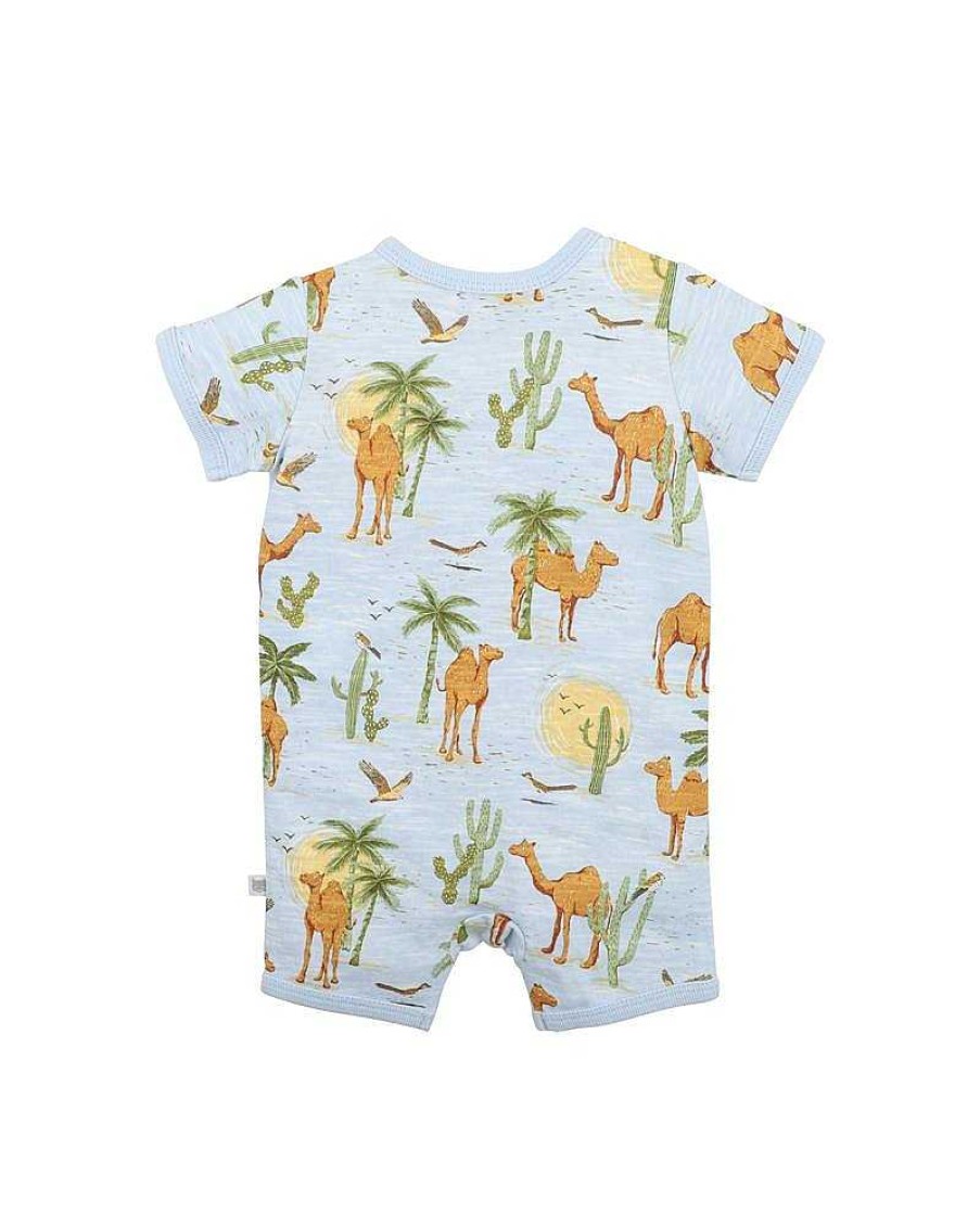 FOX & FINCH Desert Mirage Ss Zip Romper