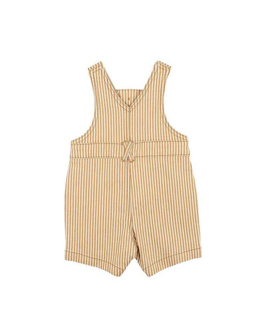 BEBE Milo Stripe Overall