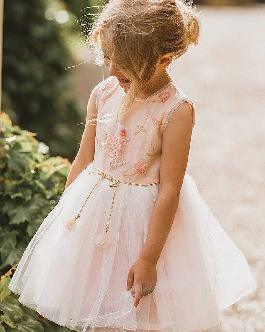 BÉBÉ Embroidered Tutu Dress 3-7Yrs