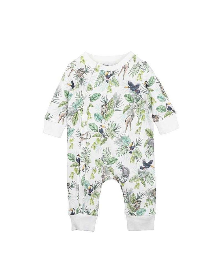 BEBE Milo Ls Zip Romper