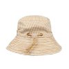 BEBE Milo Stripe Sun Hat