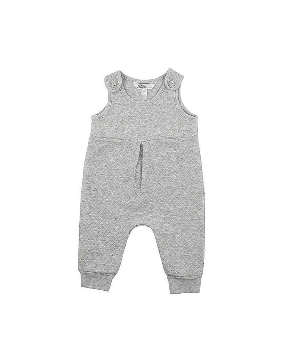 BEBE Llama Quilted Overall