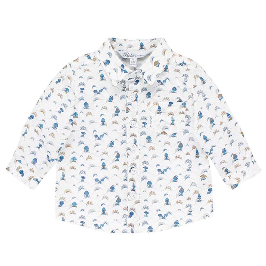 BÉBÉ Boys Liberty Print Shirt