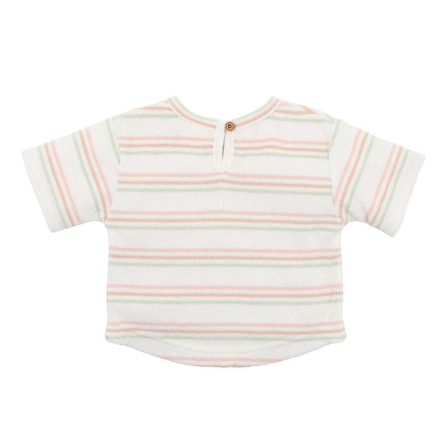 BÉBÉ Stripe Terry Ss Tee