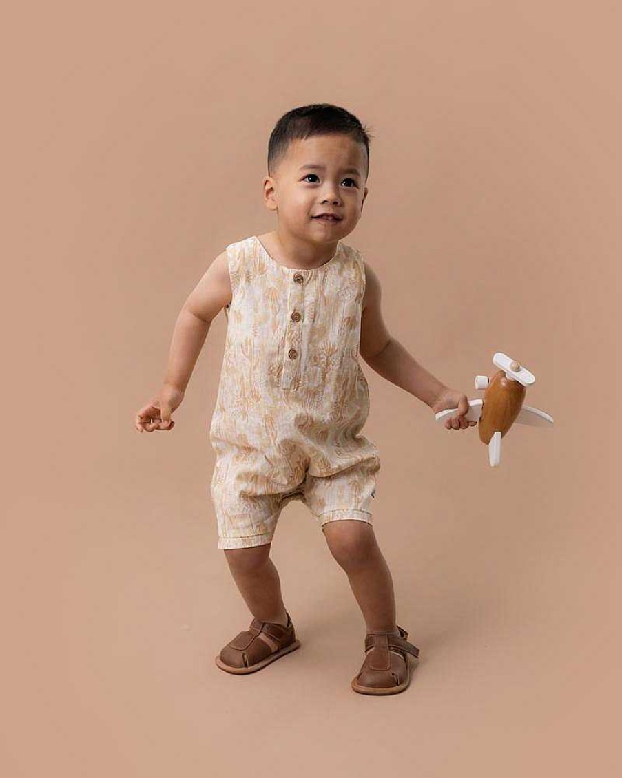 FOX & FINCH Cactus Ss Romper