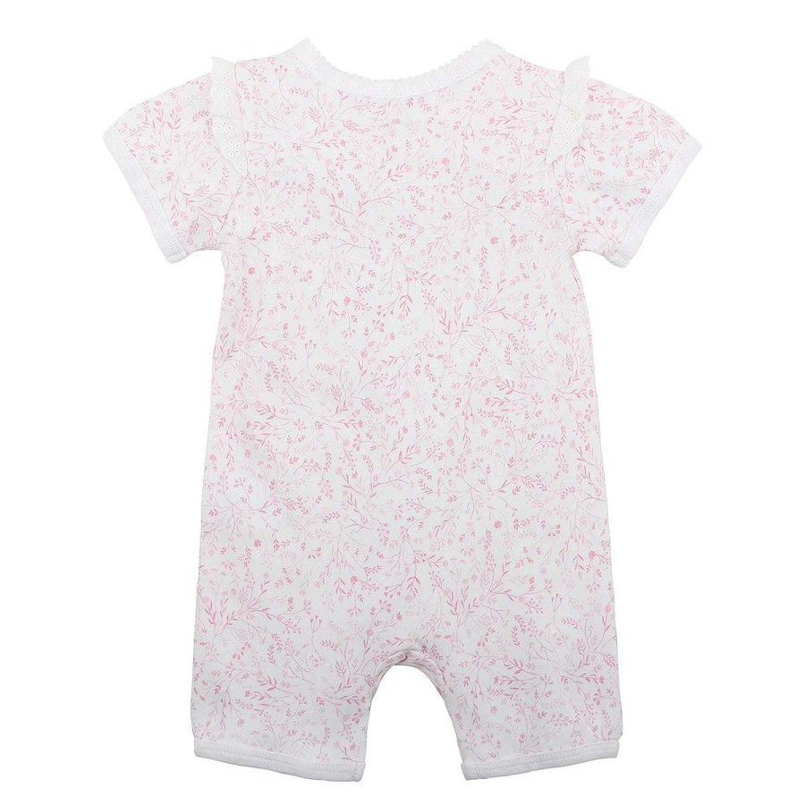 BÉBÉ Lola Fern Ss Zip Romper