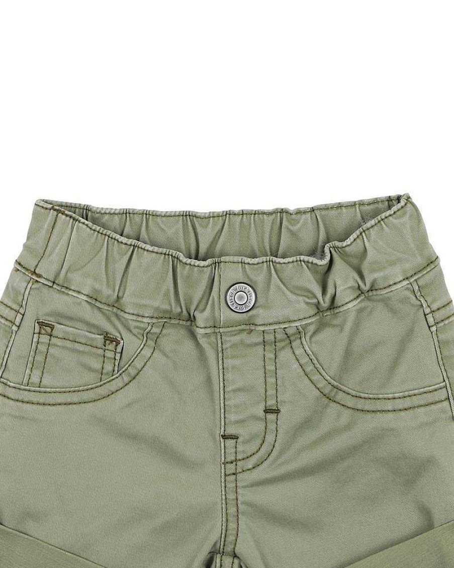 FOX & FINCH Lizard Twill Shorts