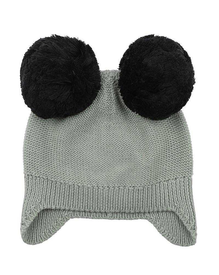 BEBE Angus Pom Pom Knitted Beanie