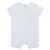 BÉBÉ Blue Spot Layette Short Sleeve Romper