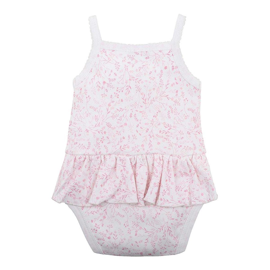 BÉBÉ Lola Fern Frill Singlet Bodysuit