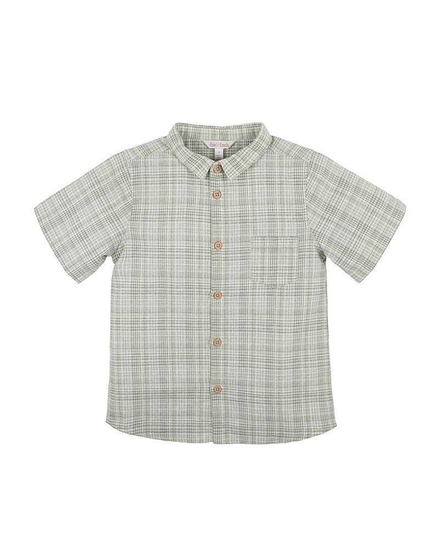 FOX & FINCH Lizard Check Shirt 3-7Yrs