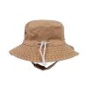 FOX & FINCH Tan Denim Sun Hat