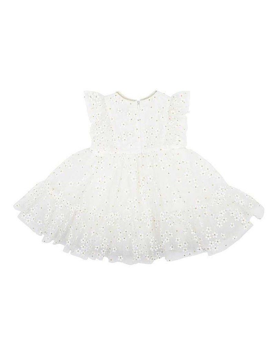 BEBE Daisy Glitter Dress