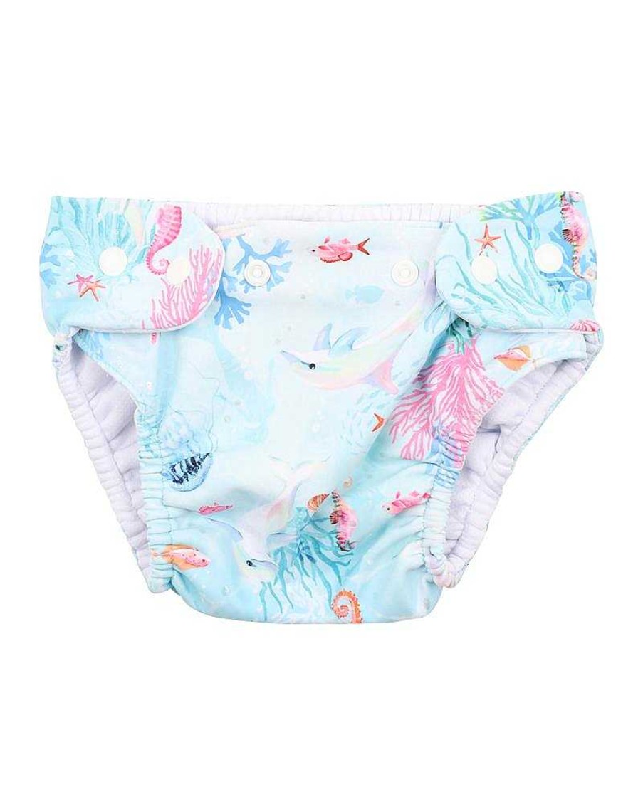 MINIHAHA Malia Aqua Nappy