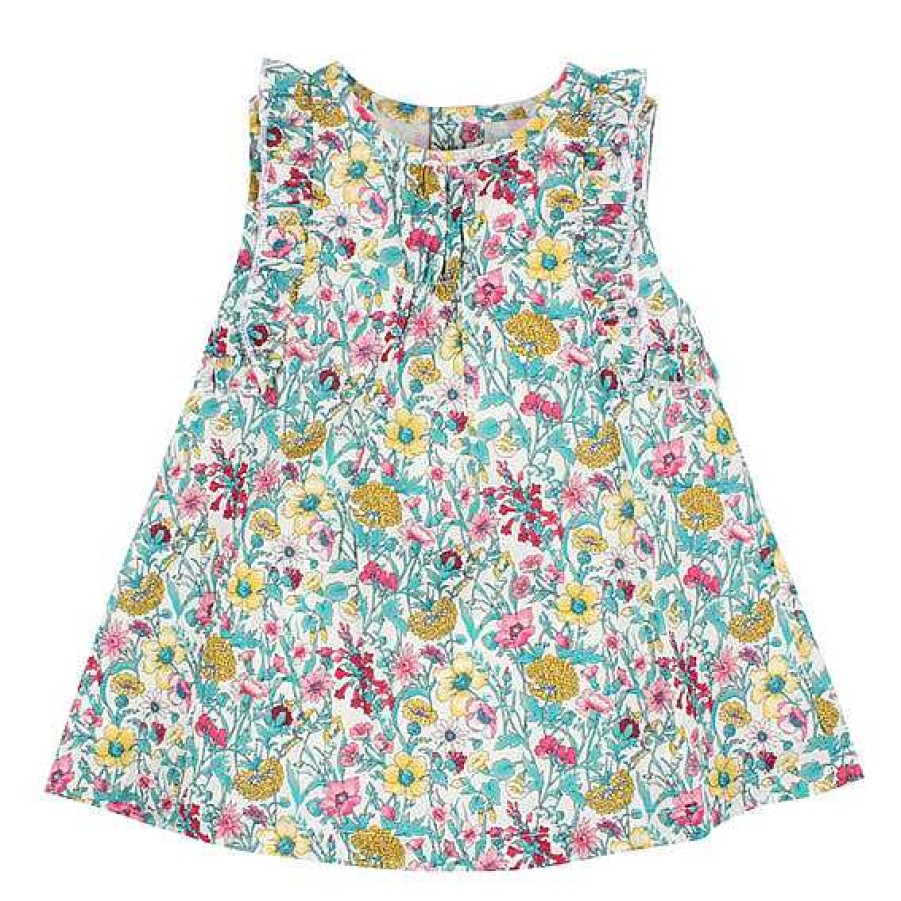 BÉBÉ Liberty S/Less Tuck Dress