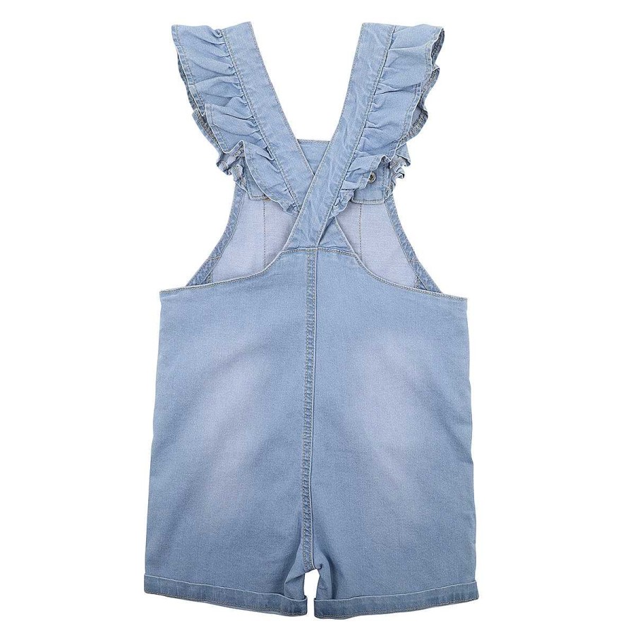 FOX & FINCH Girls Denim Playsuit 3-7Yrs