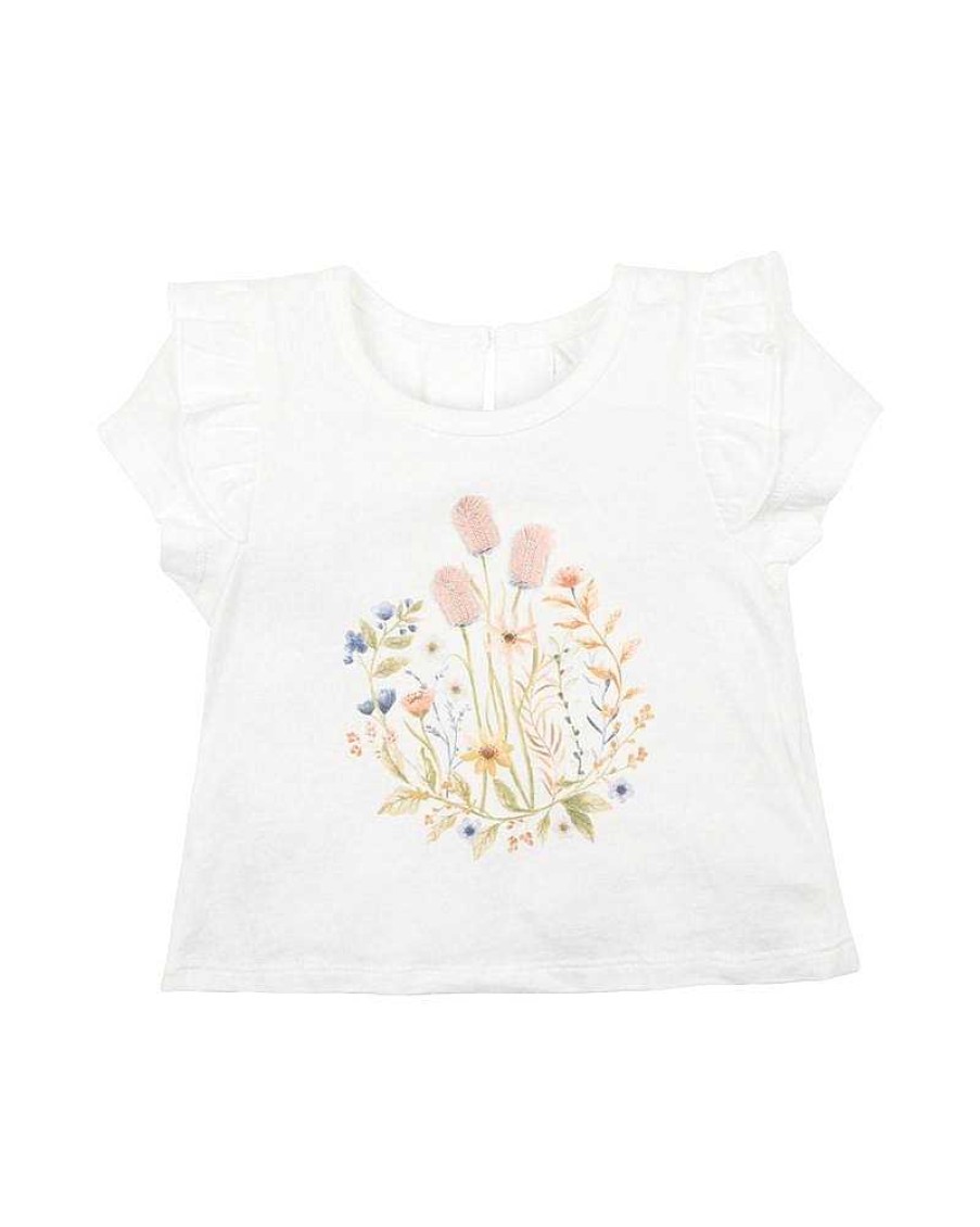 BEBE Hallie Floral Tee