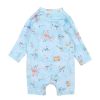 MINIHAHA Flinn Print Ls Sunsuit