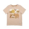 FOX & FINCH Desert Camel Tee 3-7Yrs