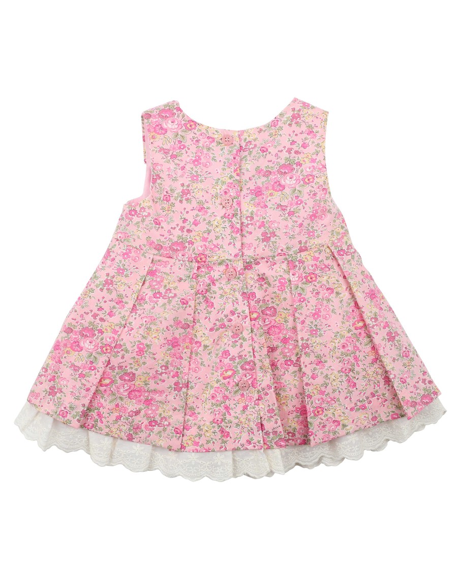 BÉBÉ Liberty Lace Sun Dress Tatum Pink