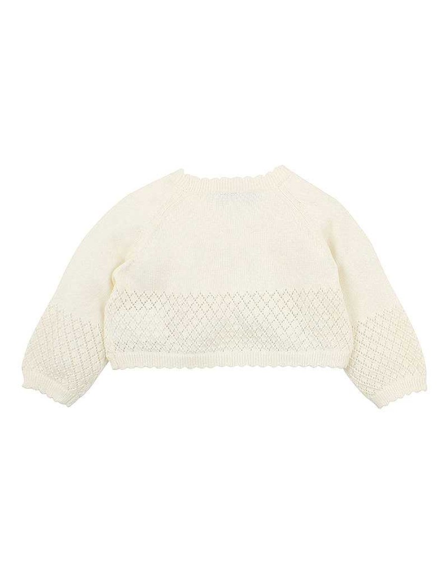 BEBE Pointelle Cardigan 3-7Yrs